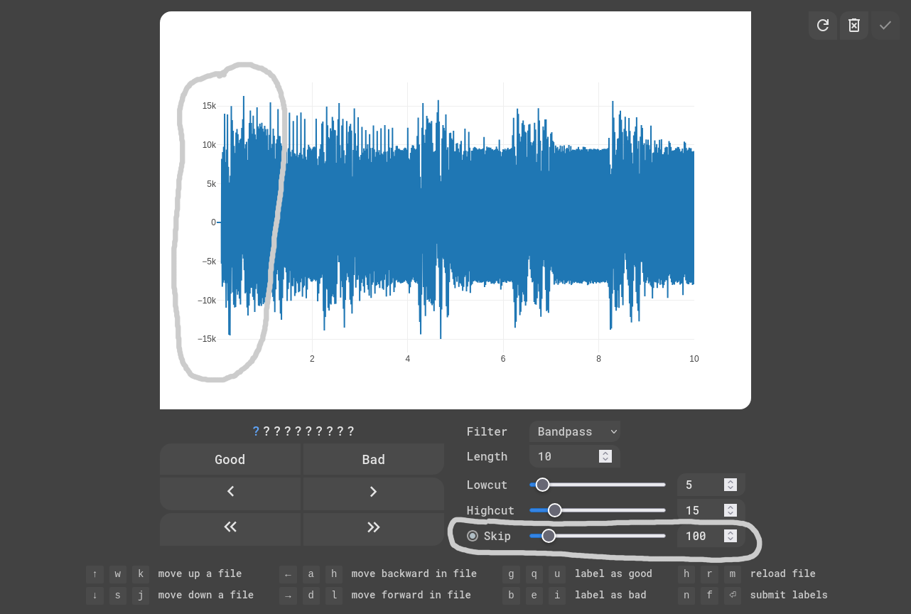 EKG Labeler App